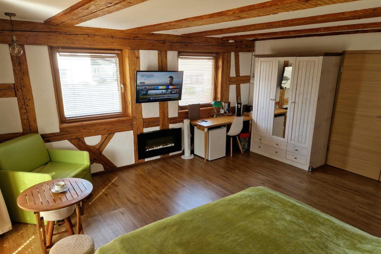 Waldvogel Ferienzimmer Klimatisiert อิมเมนชตาด อัม โบเดนเซ ภายนอก รูปภาพ