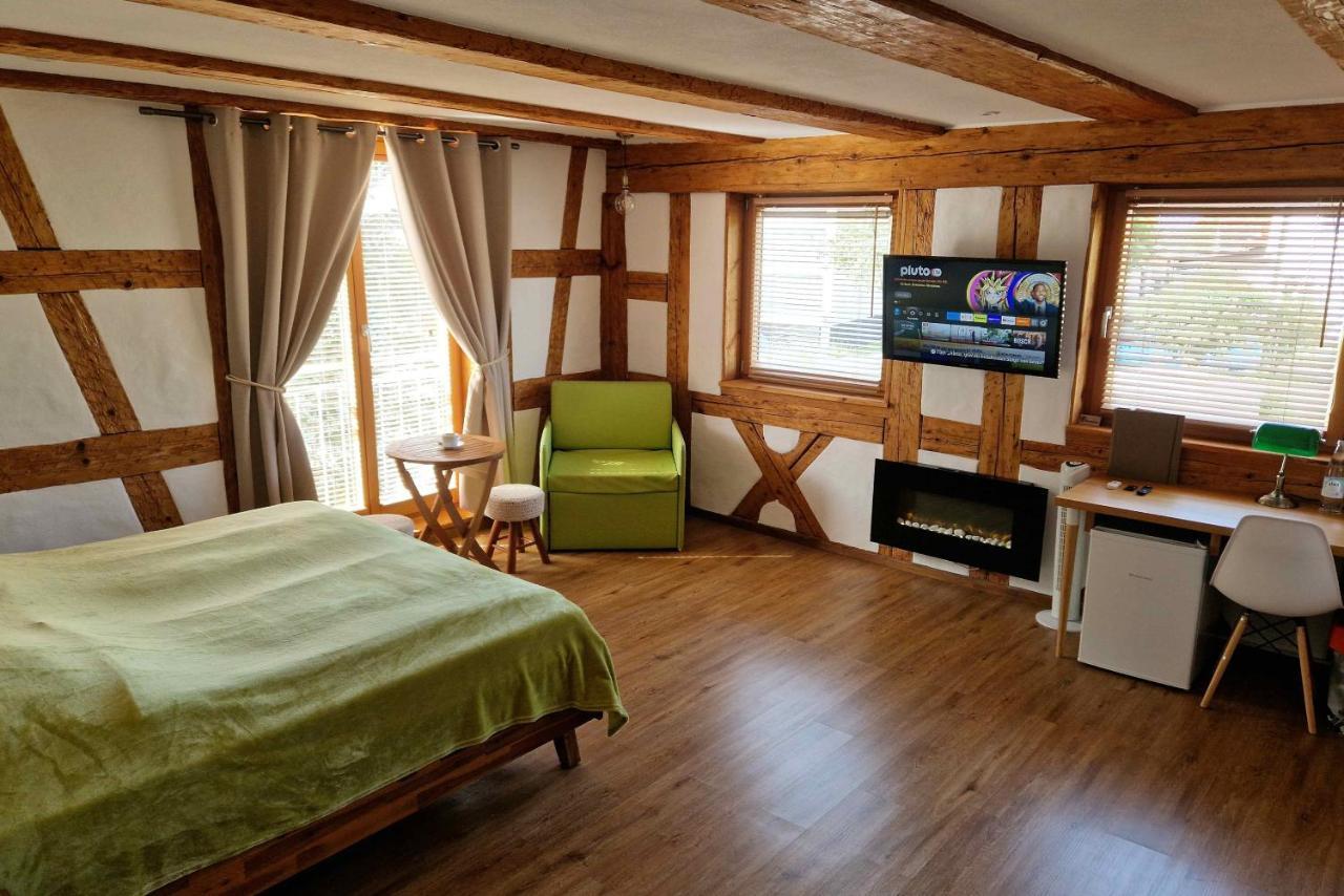 Waldvogel Ferienzimmer Klimatisiert อิมเมนชตาด อัม โบเดนเซ ภายนอก รูปภาพ